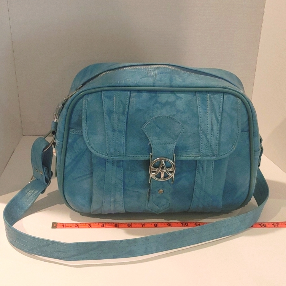 🏅 Vintage American Luggage Shoulder Travel Bag 🏅